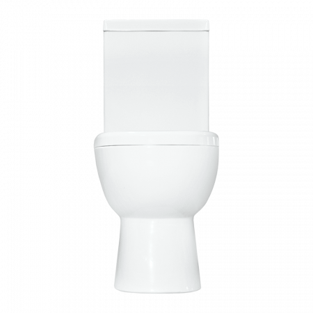 Унитаз Sanita Luxe Quadro с биде QDRSLCC01040522B с бачком и тонким сиденьем микролифт